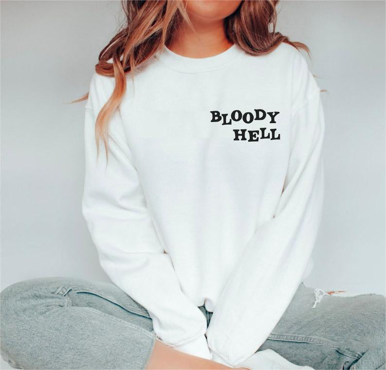 Bloody Hell Jumper Weasley Sweatshirt