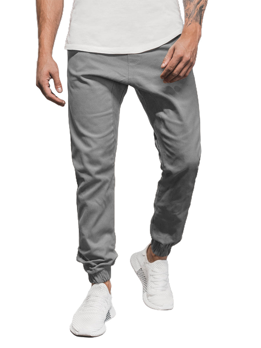 Men's Cotton Casual Basic Pants