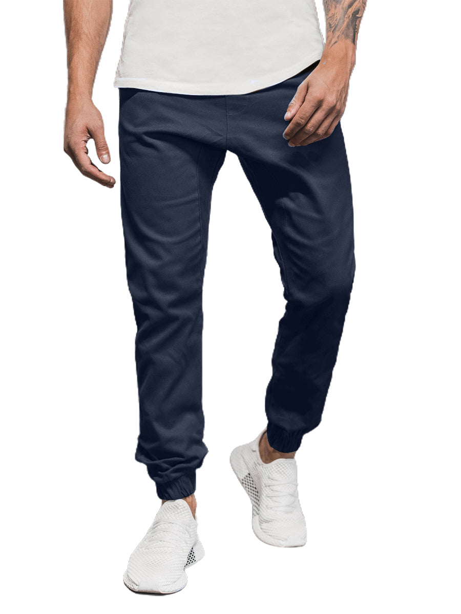 Men's Cotton Casual Basic Pants