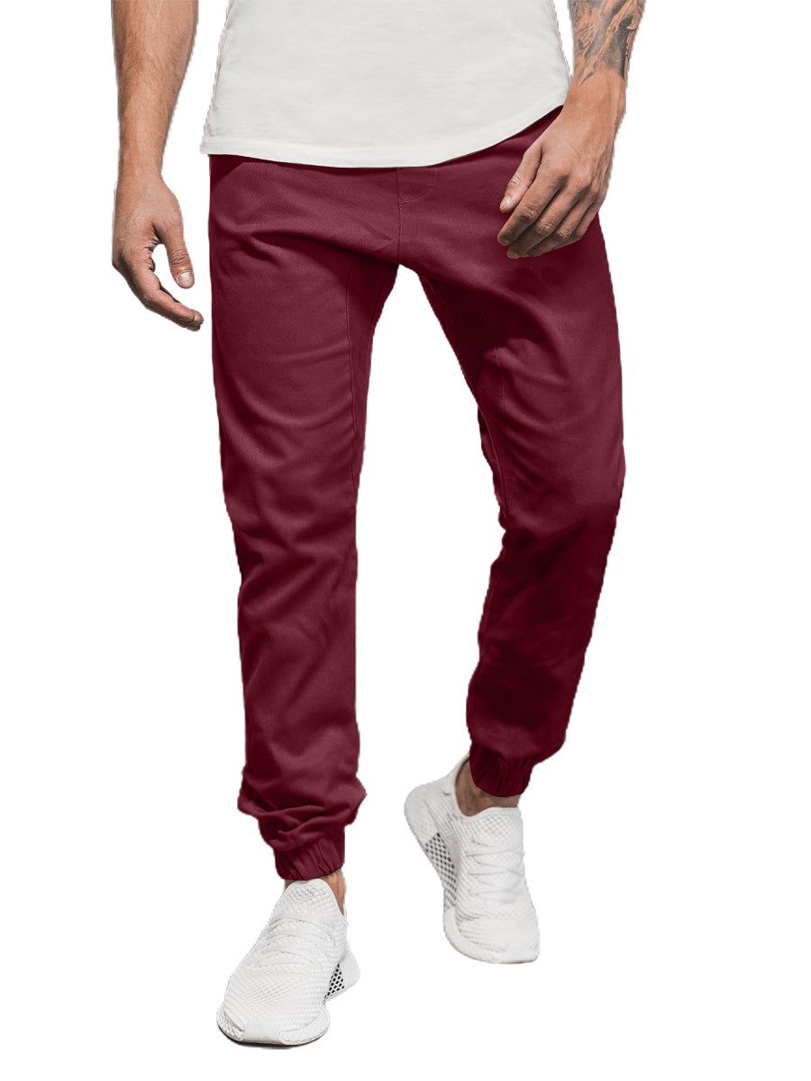 Men's Cotton Casual Basic Pants