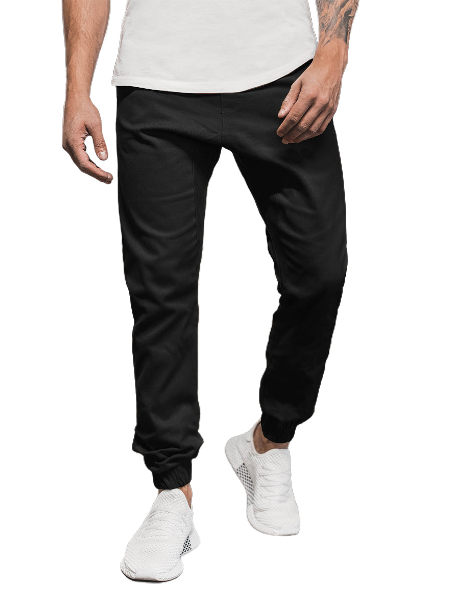 Men's Cotton Casual Basic Pants