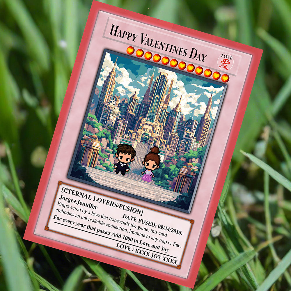 Yu-Gi-Love Vday Card  - Build Your Own