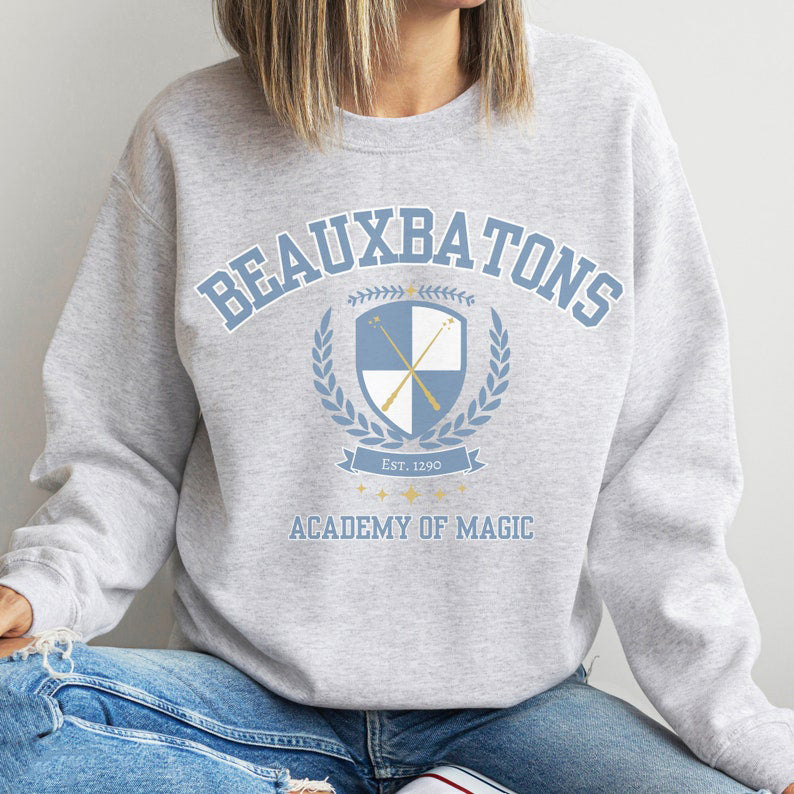 Beaubaxtons Varsity letter sweatshirt