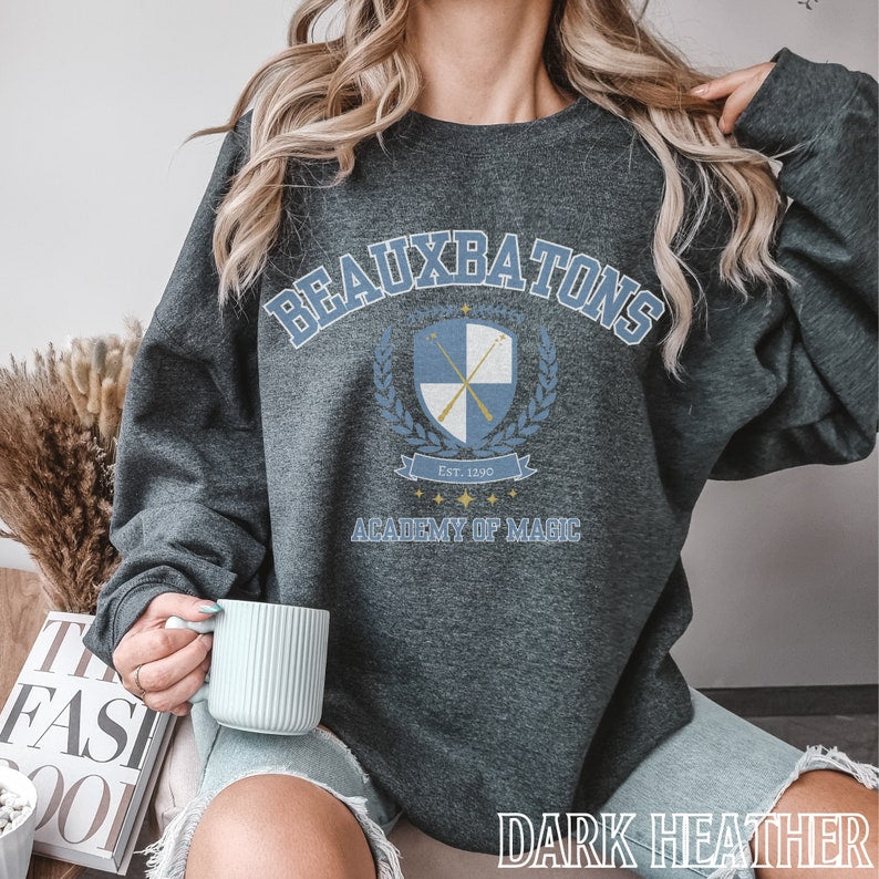 Beaubaxtons Varsity letter sweatshirt