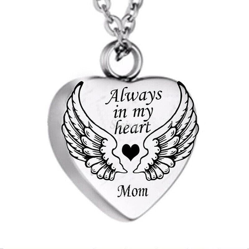 A Piece Of My Heart Lives In Heaven-Souvenir/Urn Pendant