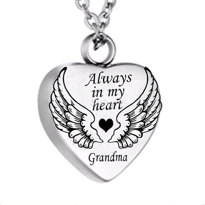 A Piece Of My Heart Lives In Heaven-Souvenir/Urn Pendant