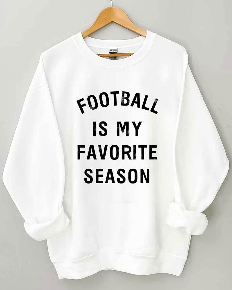 Football is My Favorite Season Crewneck Sweatshirt