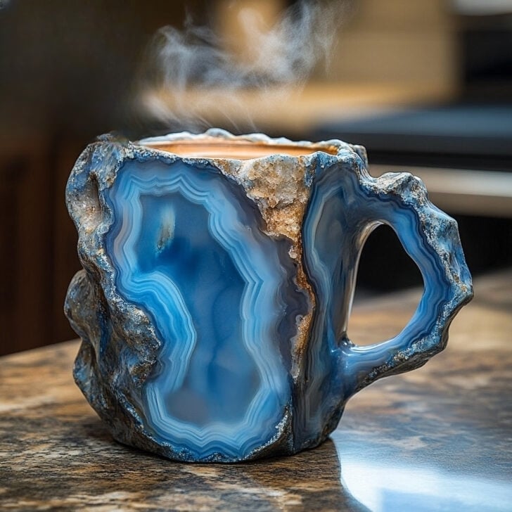 🥃2025 New Mineral Crystal Coffee Mugs