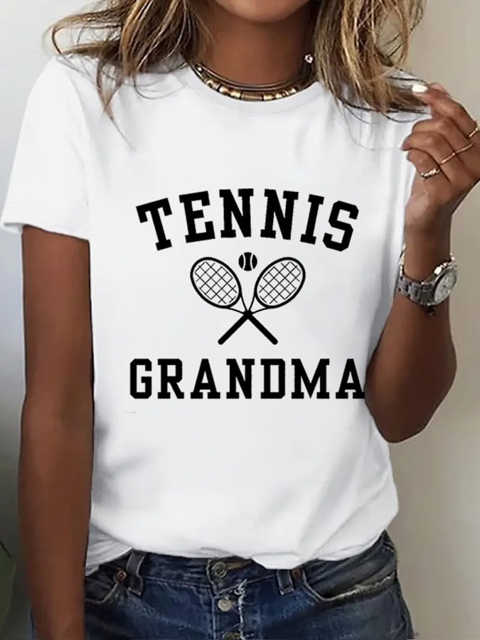 Women's Apres Tennis Print T-shirt