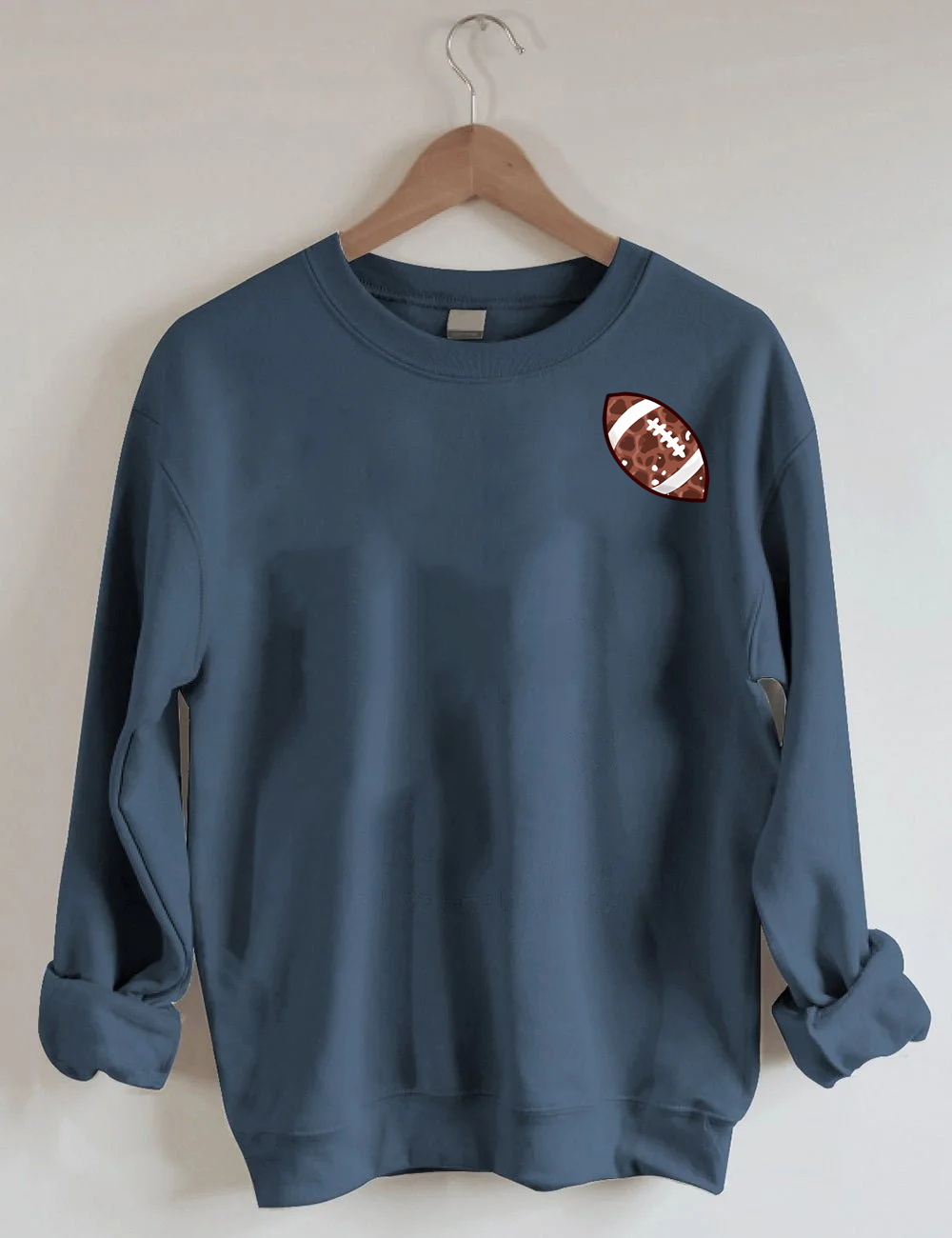 Custom Football Number Sweatshirt