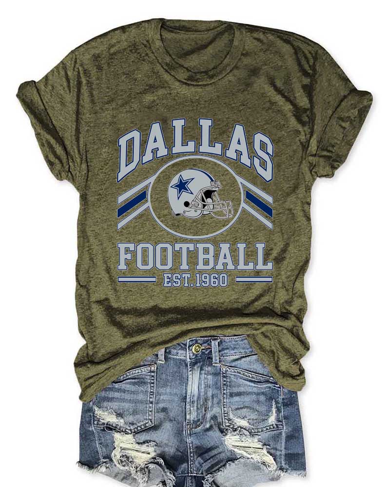 Dallas Football Est 1960 T-Shirt