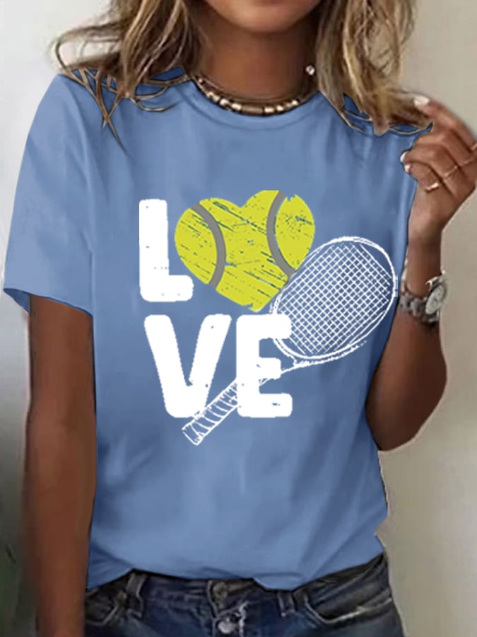 Women's Apres Tennis Print T-shirt