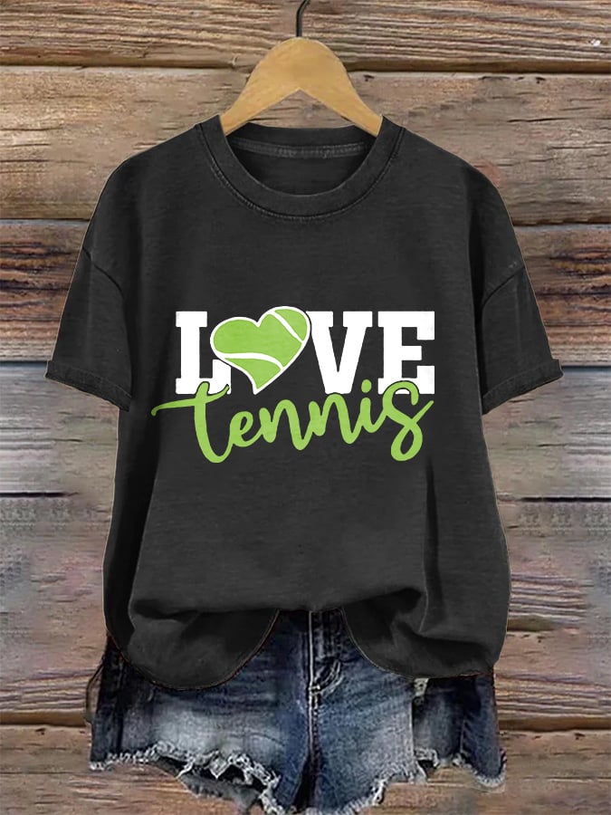 Women's Apres Tennis Print T-shirt