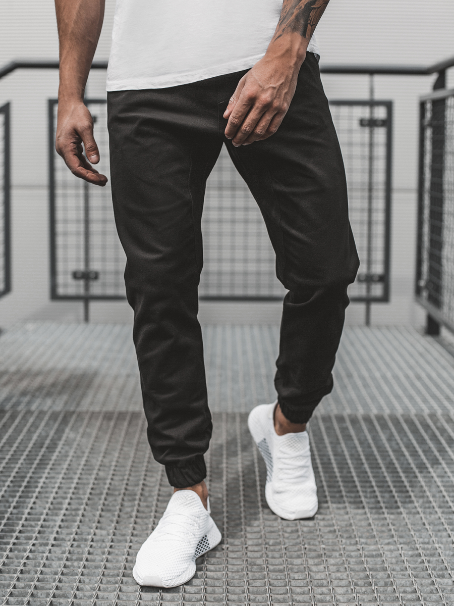 Men's Cotton Casual Basic Pants