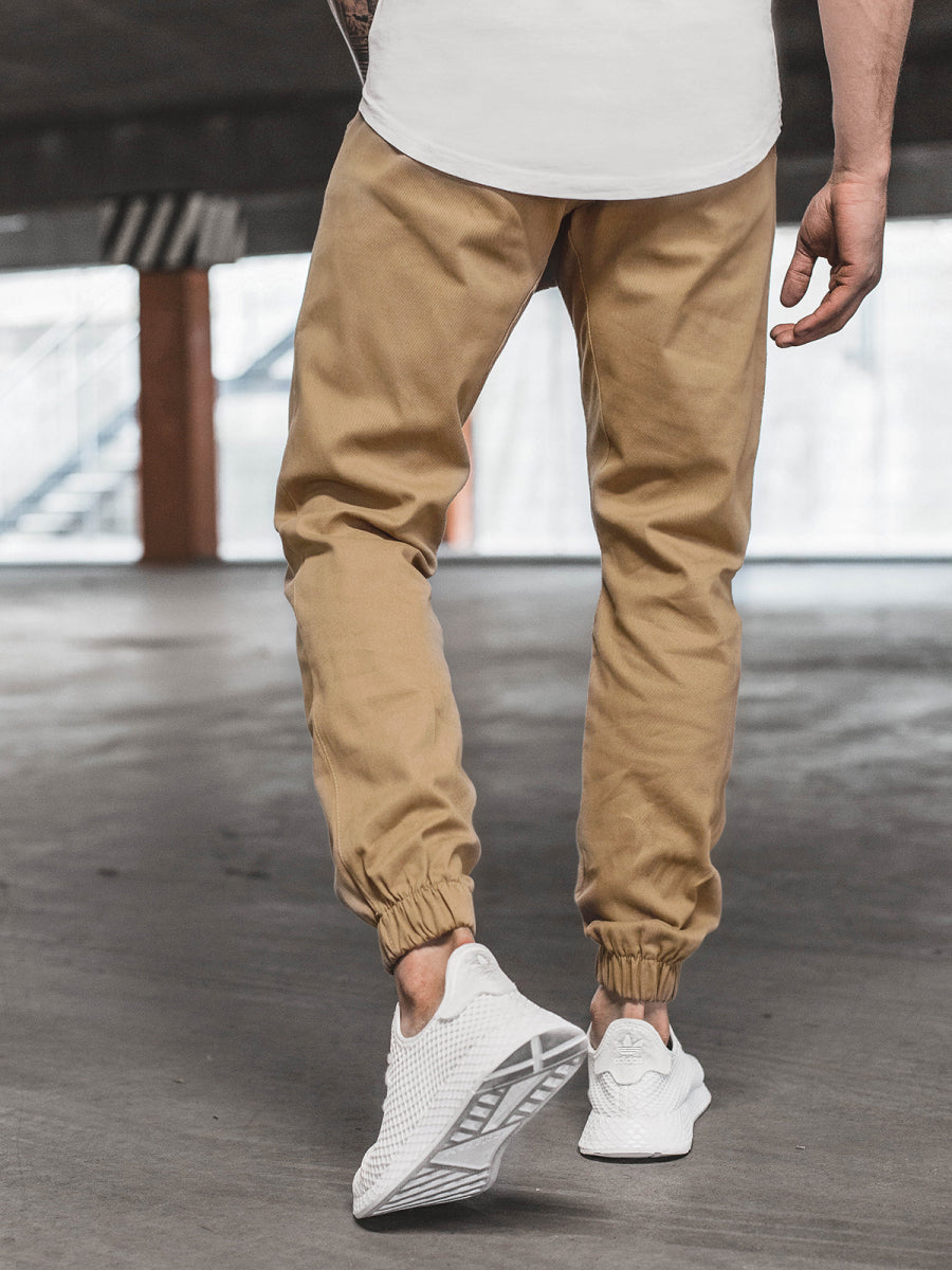 Men's Cotton Casual Basic Pants