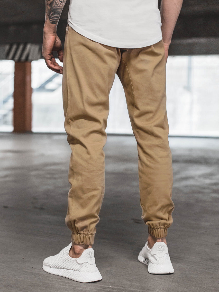 Men's Cotton Casual Basic Pants