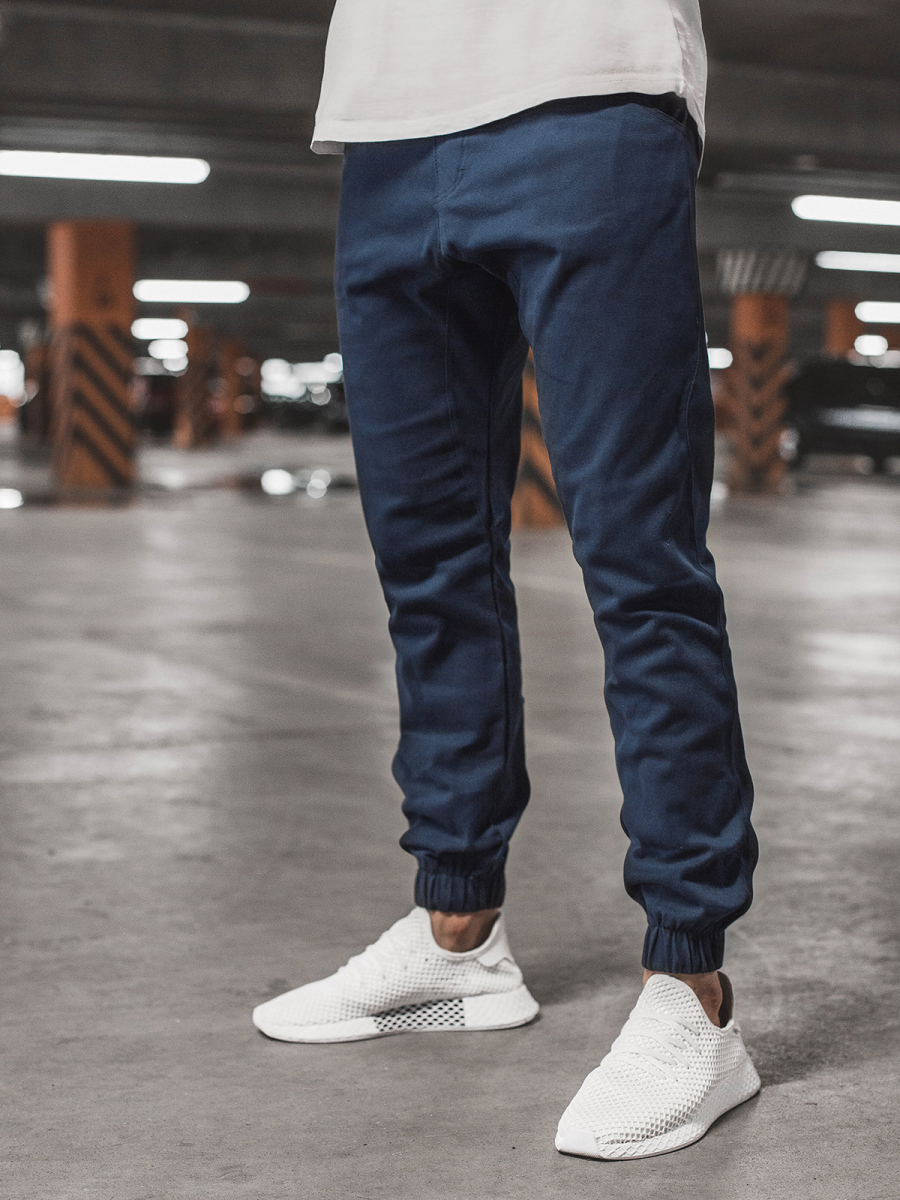 Men's Cotton Casual Basic Pants