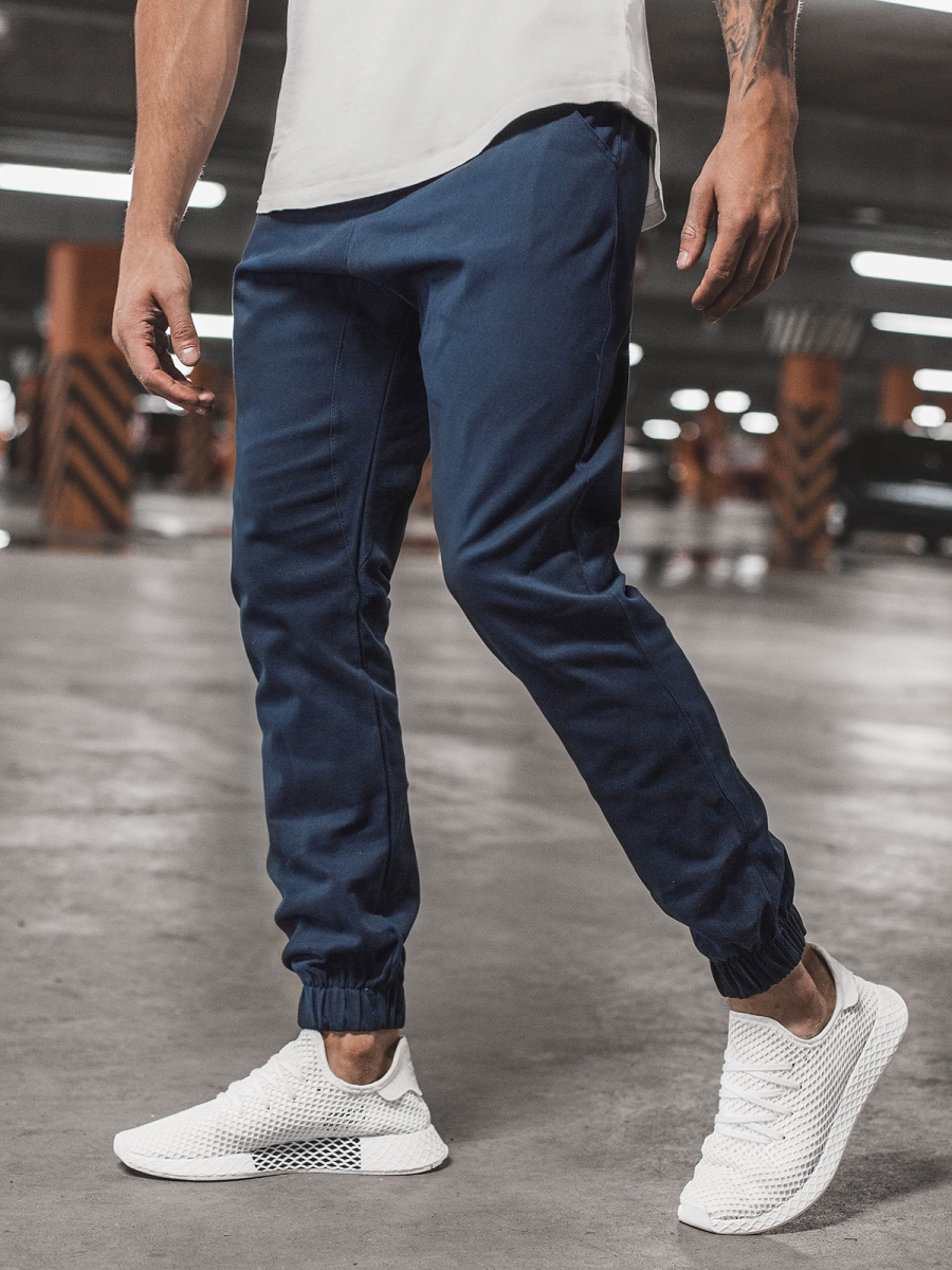 Men's Cotton Casual Basic Pants