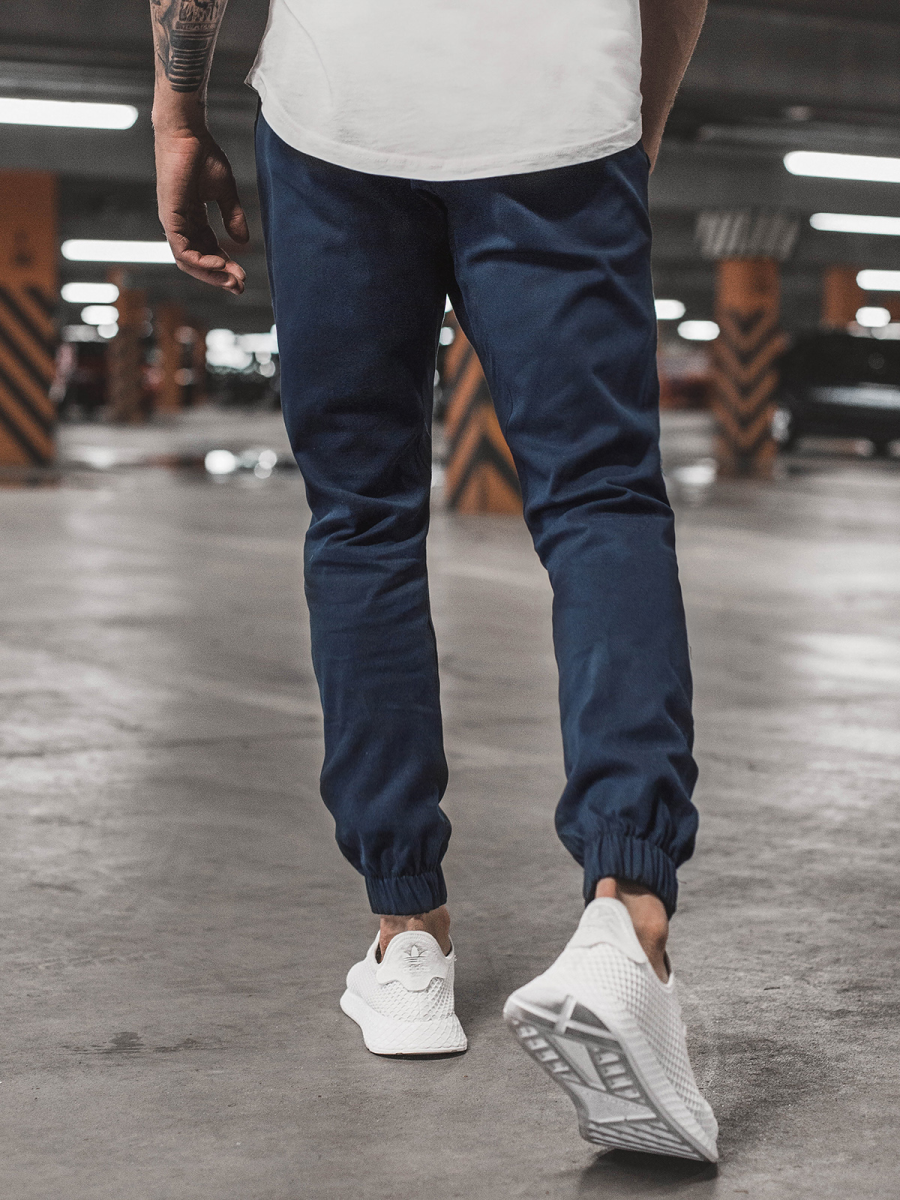 Men's Cotton Casual Basic Pants