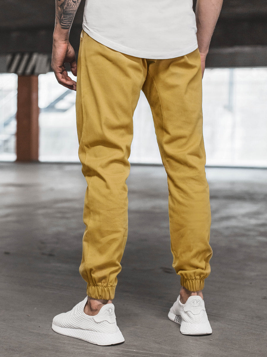 Men's Cotton Casual Basic Pants