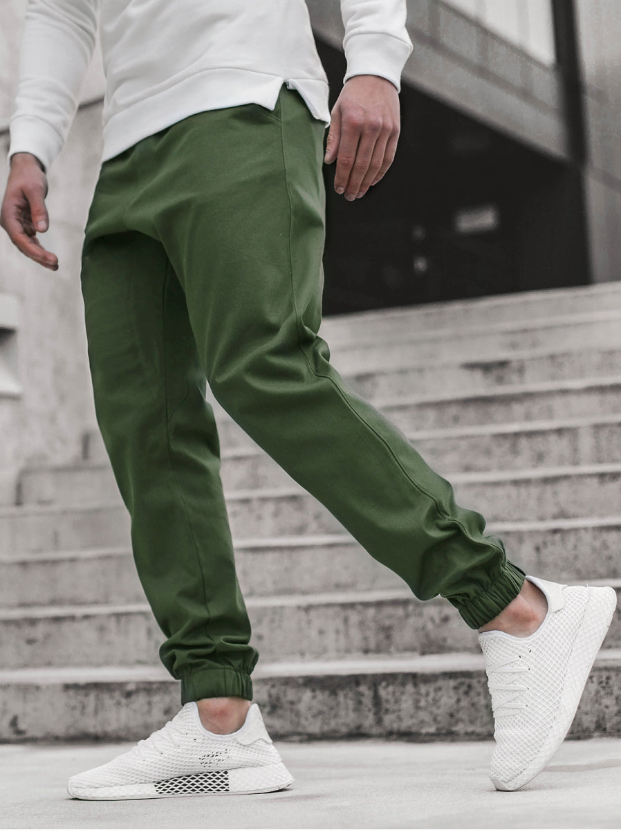 Men's Cotton Casual Basic Pants