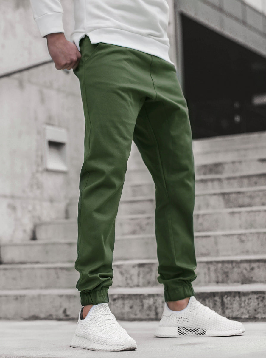 Men's Cotton Casual Basic Pants