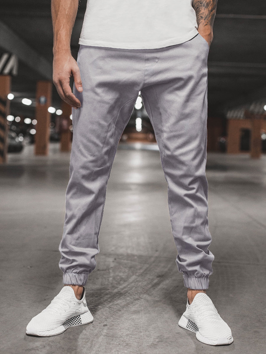 Men's Cotton Casual Basic Pants