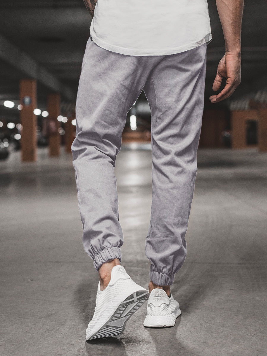 Men's Cotton Casual Basic Pants