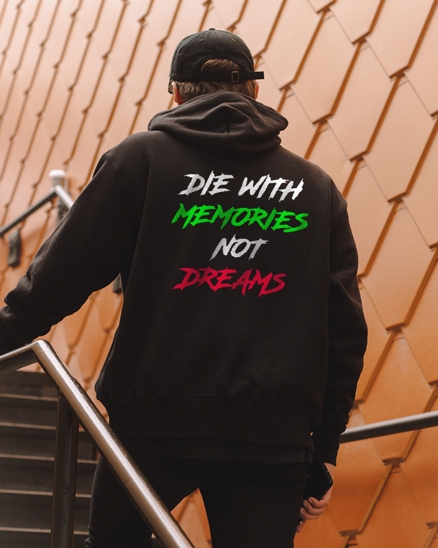 DIE IN MEMORY IS NOT A DREAM Casual Hooded Sweater