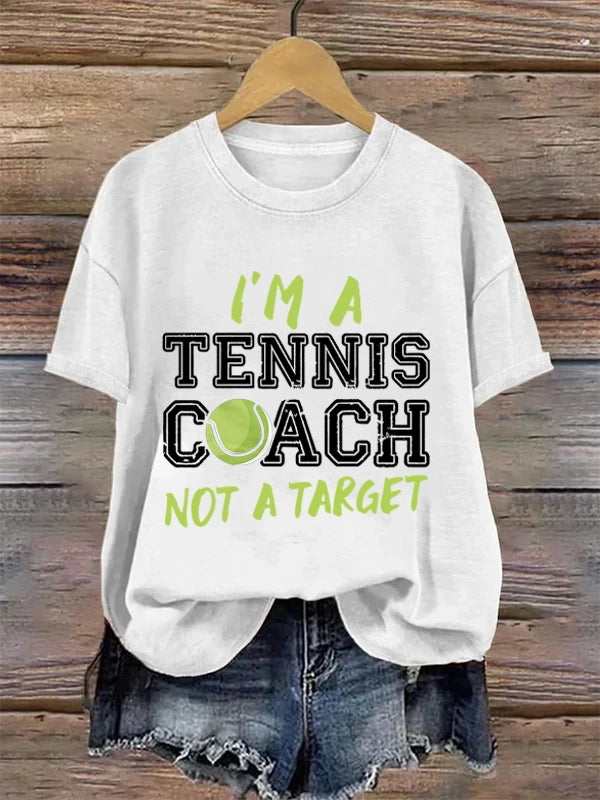 Women's Apres Tennis Print T-shirt