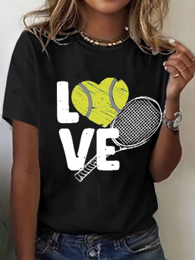 Women's Apres Tennis Print T-shirt