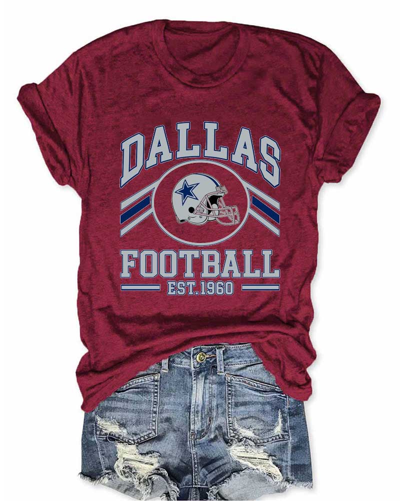 Dallas Football Est 1960 T-Shirt