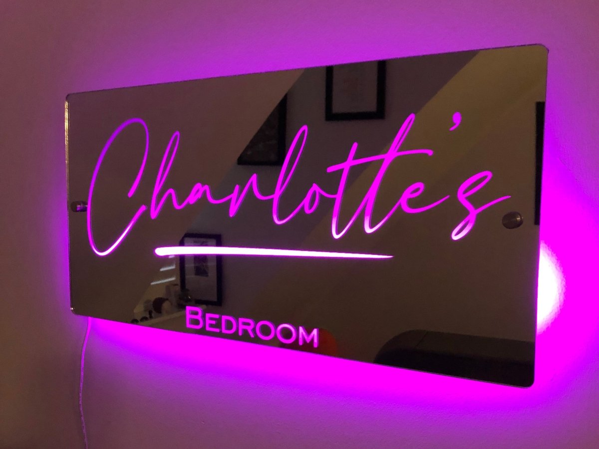 Hot Sale Personalized Name Mirror - Light Up Mirror