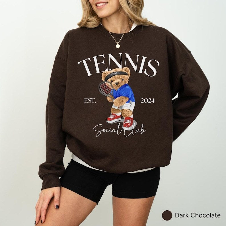 Vintage Tennis Sweatshirt