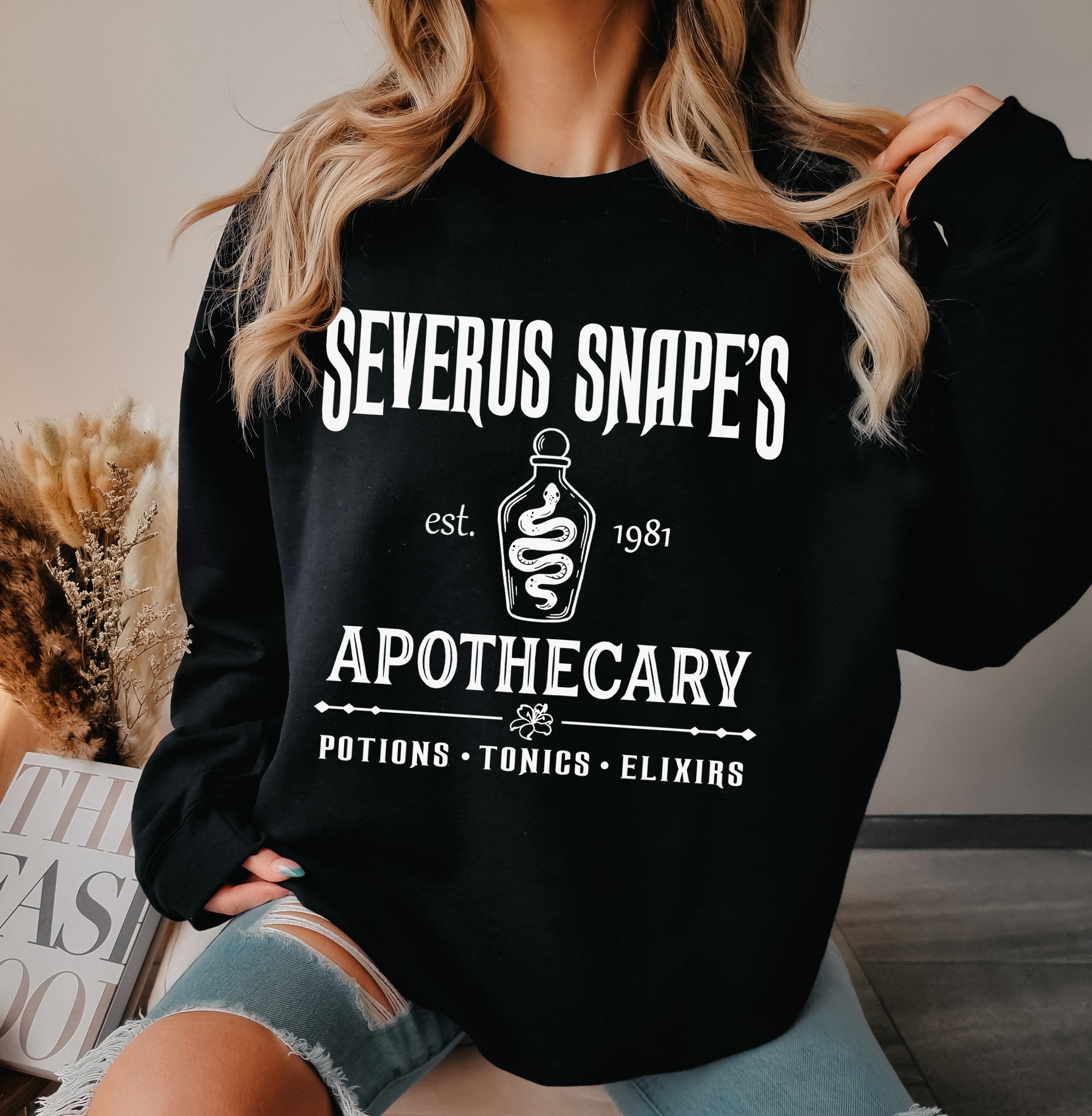 Inspired Apothecary Potion's Shop Staff Sweatshirt