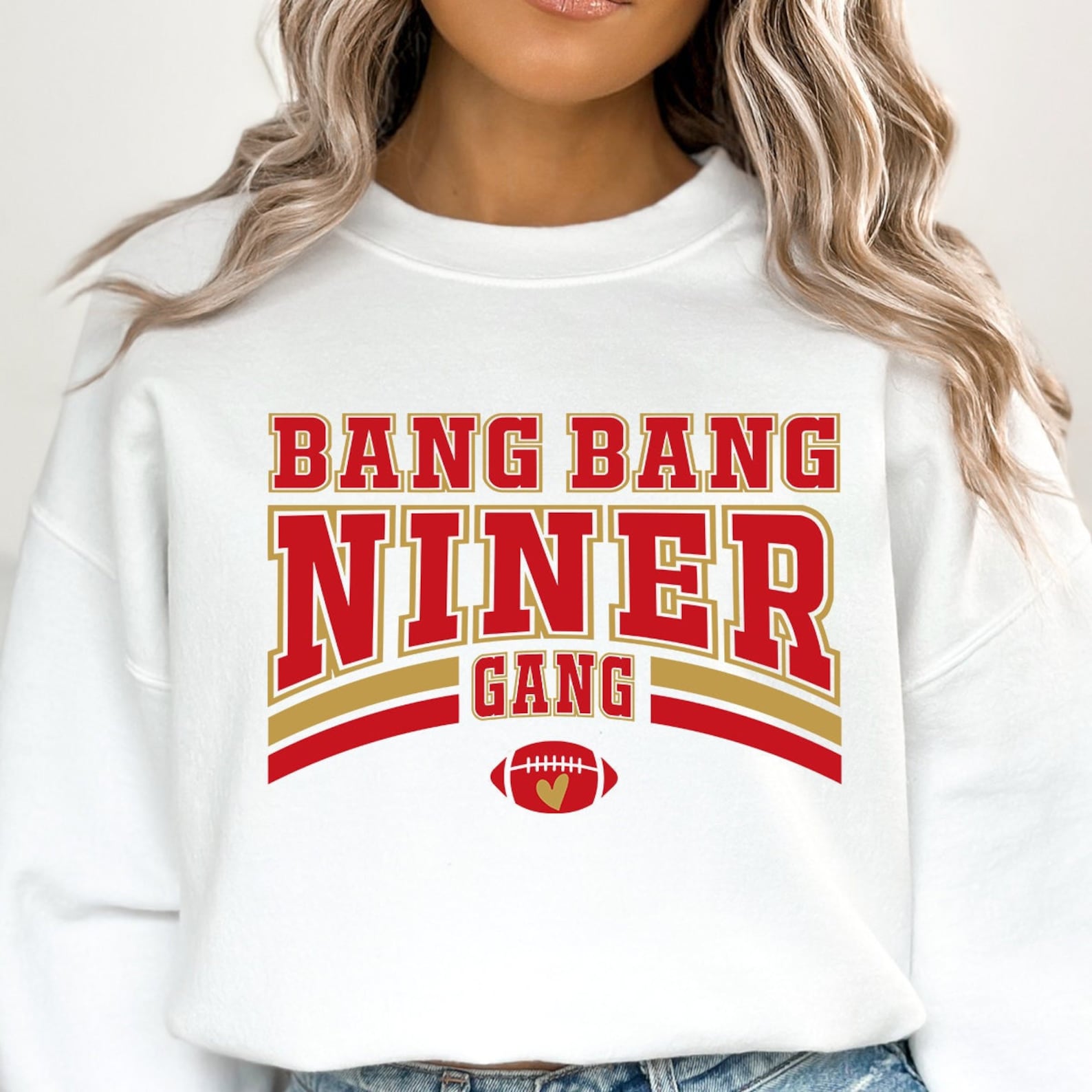 In My 49ers era, Football Sweatshirt