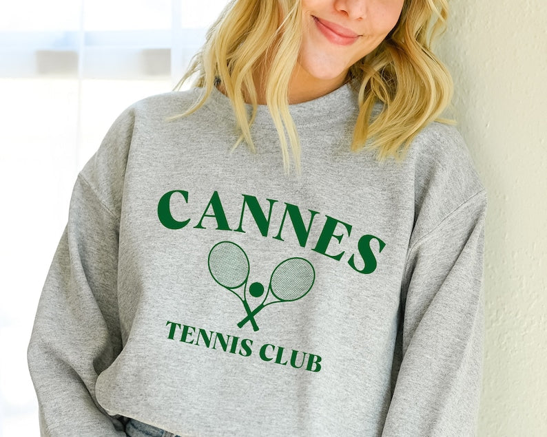 Cannes Tennis Sweatshirt