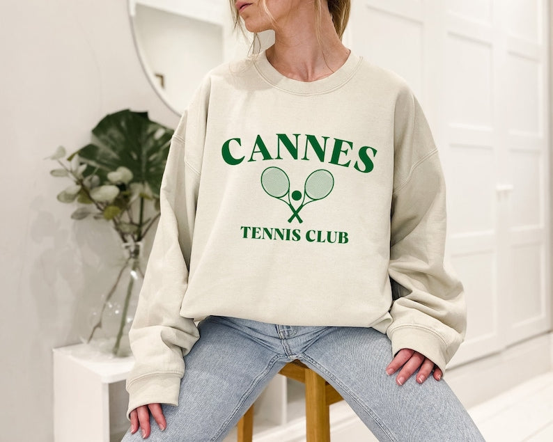 Cannes Tennis Sweatshirt