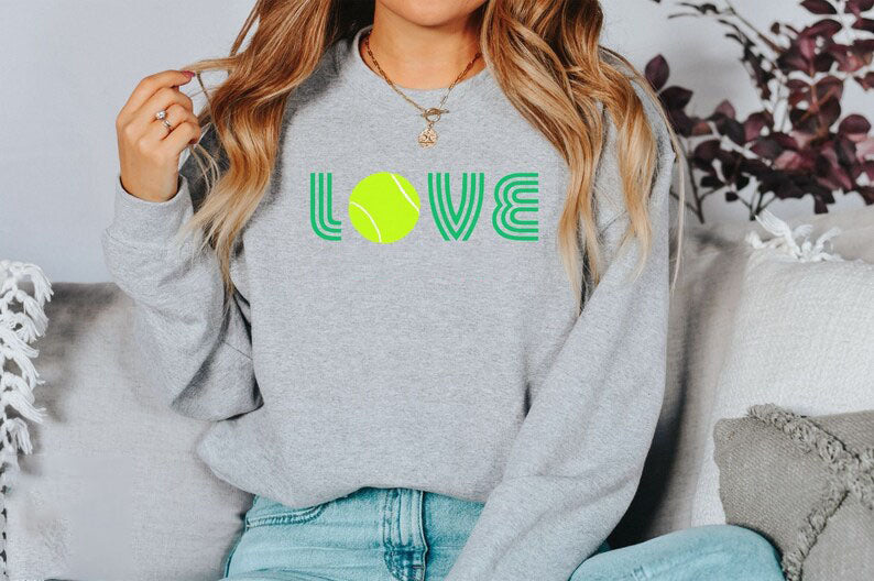 【Wholesale】Tennis Love Sweatshirt（⚡As low as $19.99/pcs⚡）