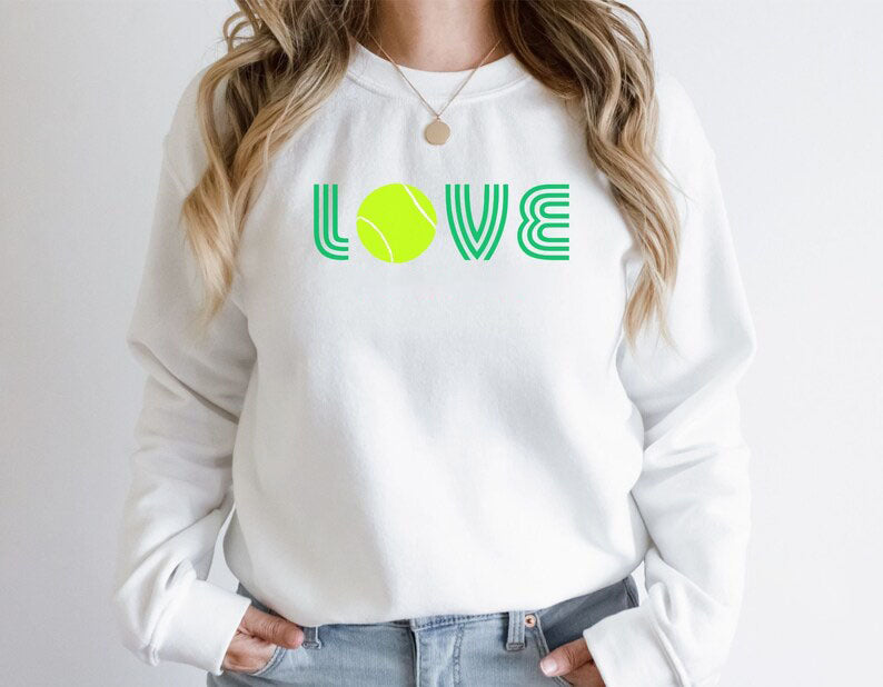 【Wholesale】Tennis Love Sweatshirt（⚡As low as $19.99/pcs⚡）