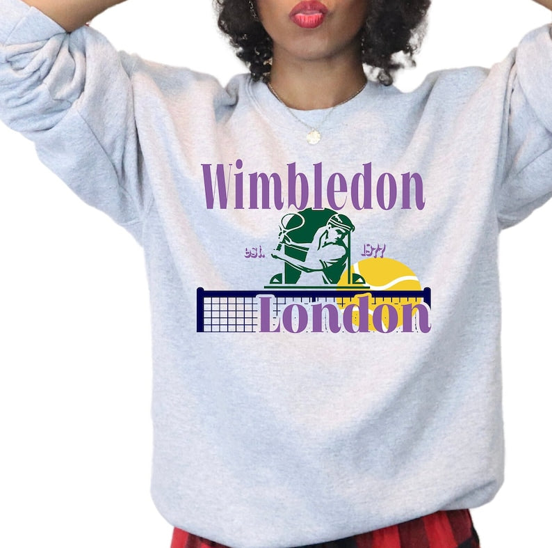 Wimbledon London Tennis Sweatshirt