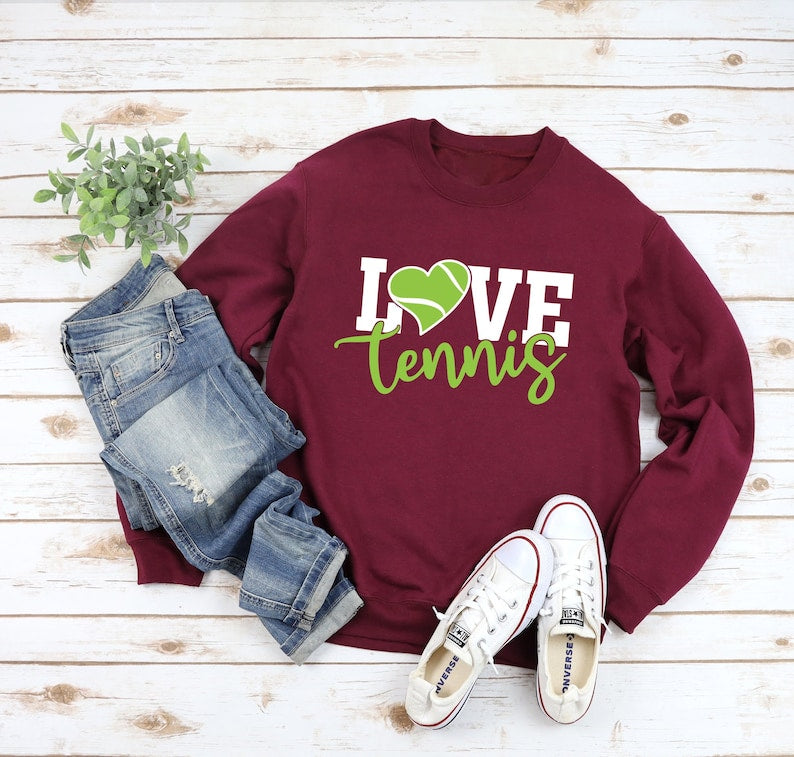 Love Tennis Sweatshirt