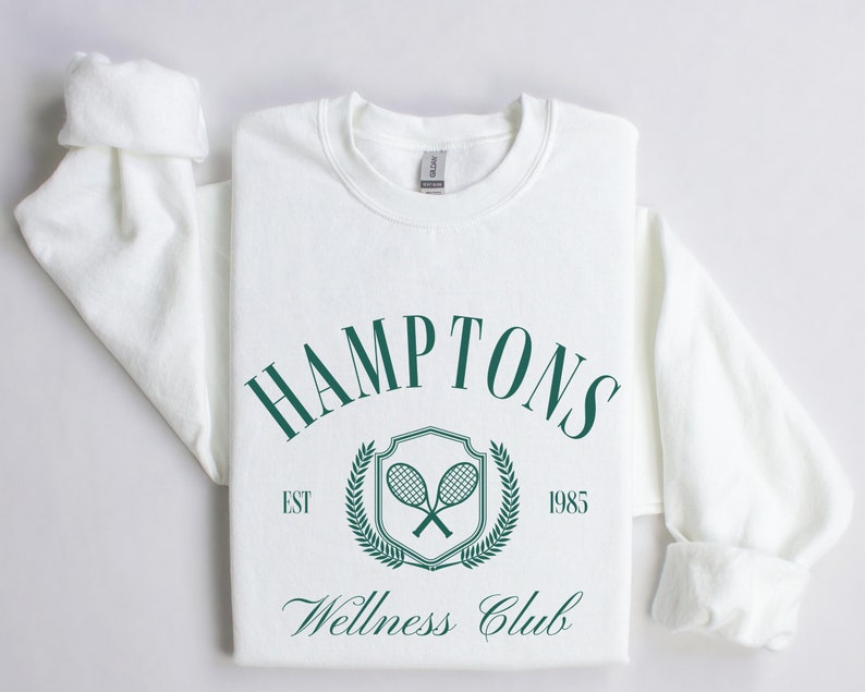 Hamptons Wellness Club Tennis  Sweatshirt