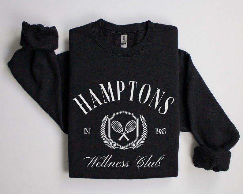 Hamptons Wellness Club Tennis  Sweatshirt