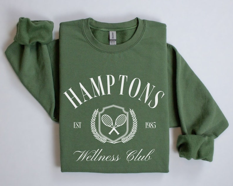 Hamptons Wellness Club Tennis  Sweatshirt