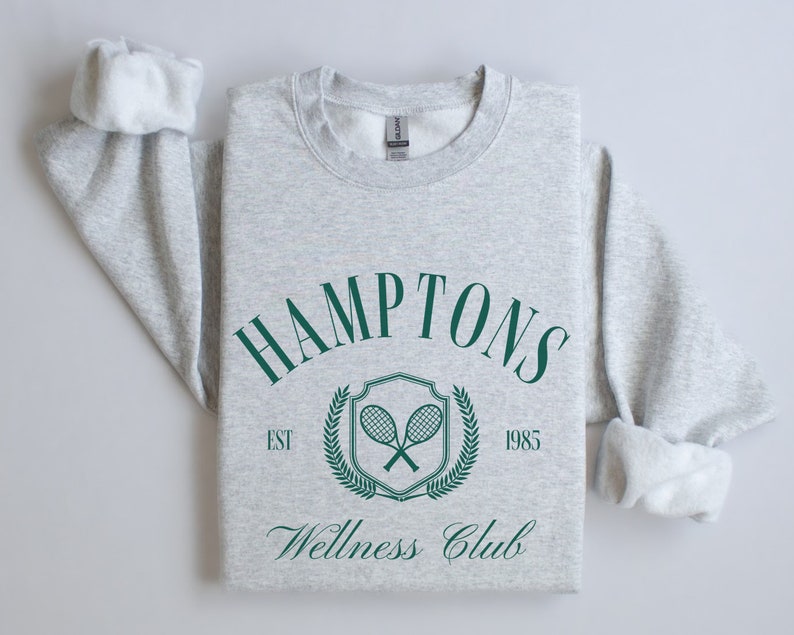 Hamptons Wellness Club Tennis  Sweatshirt