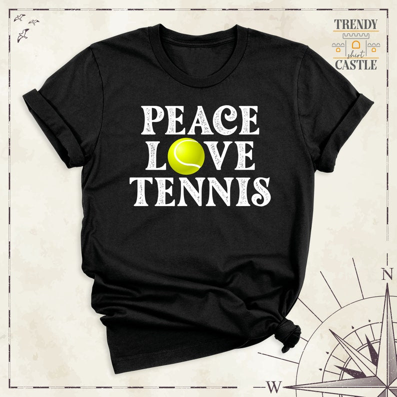 Peace Love Tennis T-Shirt