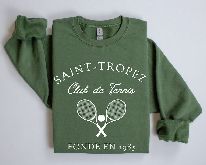 Saint-Tropez Club de Tennis Sweatshirt