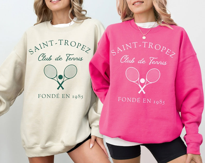 Saint-Tropez Club de Tennis Sweatshirt