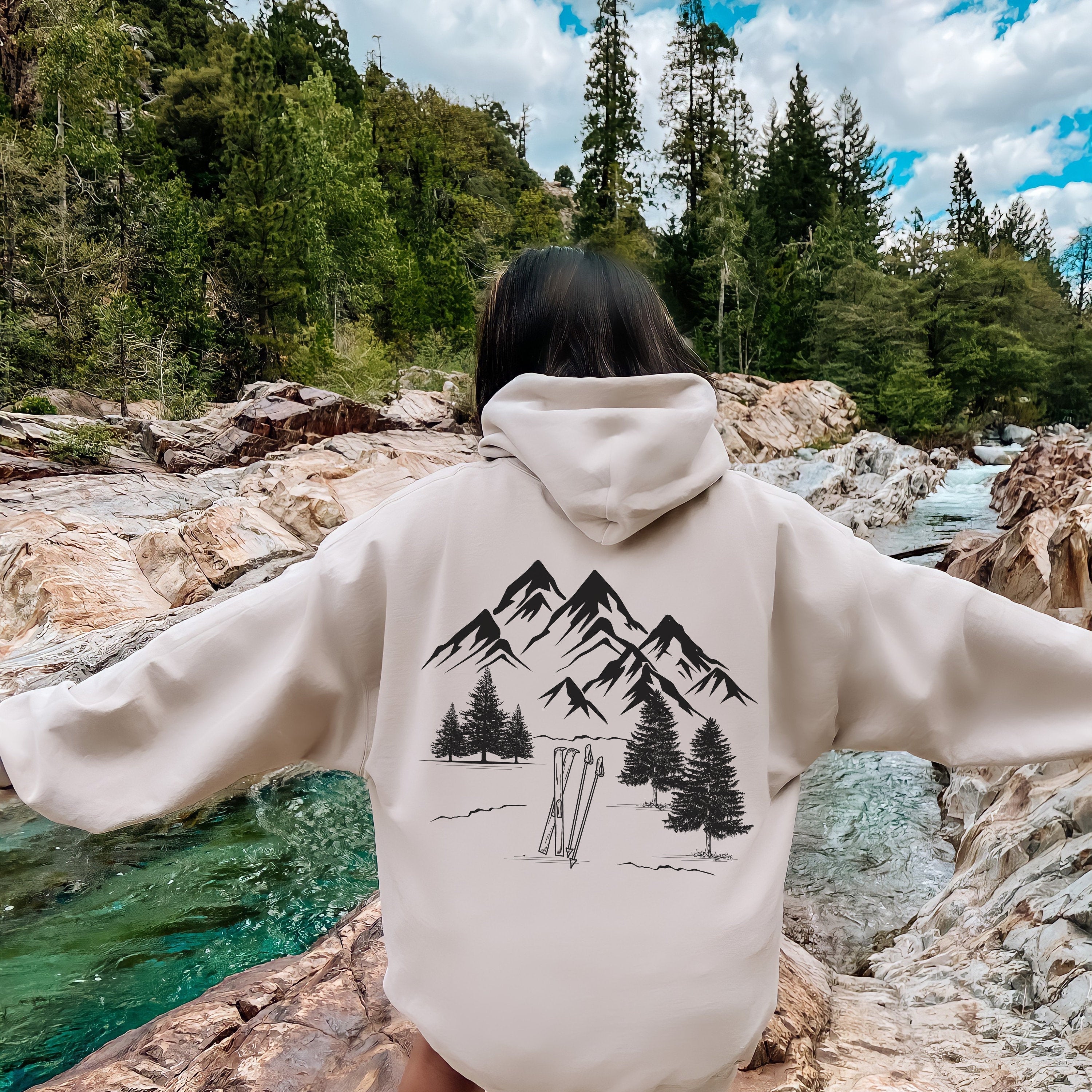 Apres Ski Mountain Hoodie